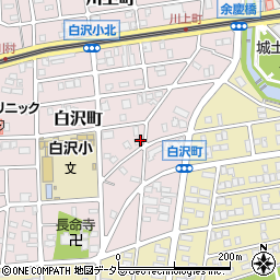 愛知県名古屋市守山区白沢町250周辺の地図
