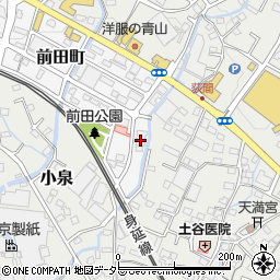 静岡県富士宮市前田町148周辺の地図