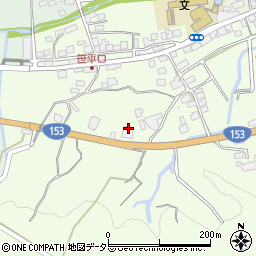 愛知県豊田市桑原町恵下周辺の地図