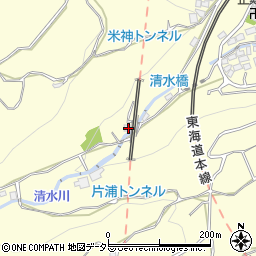 神奈川県小田原市米神351周辺の地図