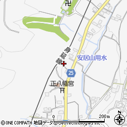 静岡県富士宮市安居山618周辺の地図