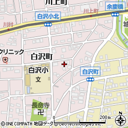 愛知県名古屋市守山区白沢町244周辺の地図