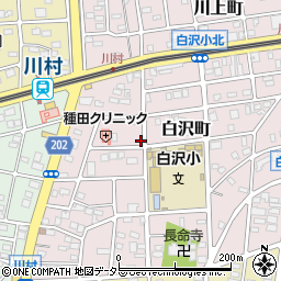 愛知県名古屋市守山区白沢町163周辺の地図