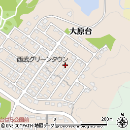 千葉県いすみ市大原台119周辺の地図