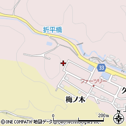 愛知県豊田市折平町西屋敷557-25周辺の地図