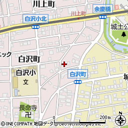愛知県名古屋市守山区白沢町253周辺の地図