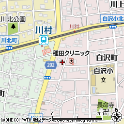 愛知県名古屋市守山区白沢町123周辺の地図