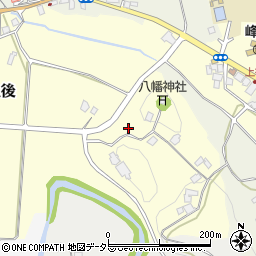 千葉県富津市上後周辺の地図