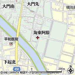 友松毛織工場周辺の地図