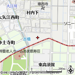 愛知県稲沢市大矢町地内前周辺の地図
