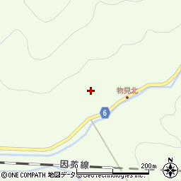 岡山県津山市加茂町物見162周辺の地図