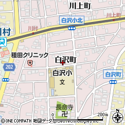 愛知県名古屋市守山区白沢町158周辺の地図