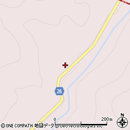 京都府福知山市三和町大身651周辺の地図