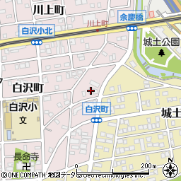 愛知県名古屋市守山区白沢町266周辺の地図