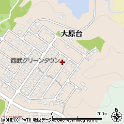 千葉県いすみ市大原台119-7周辺の地図