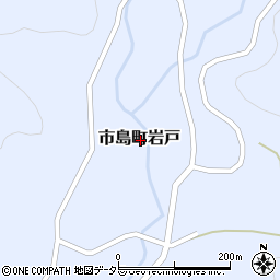 兵庫県丹波市市島町岩戸周辺の地図