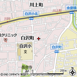愛知県名古屋市守山区白沢町155周辺の地図