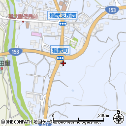 愛知県豊田市稲武町寺下4周辺の地図