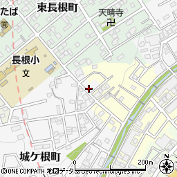 愛知県瀬戸市城ケ根町47-54周辺の地図