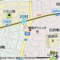愛知県名古屋市守山区白沢町119周辺の地図