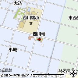 西川端保育園周辺の地図