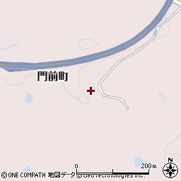 愛知県瀬戸市門前町周辺の地図