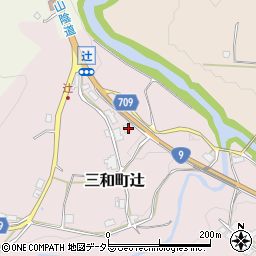 京都府福知山市三和町辻921周辺の地図