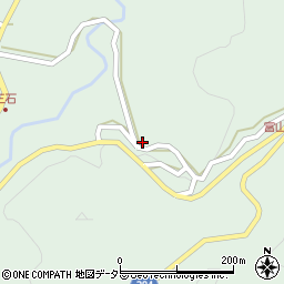 島根県大田市富山町山中1821周辺の地図