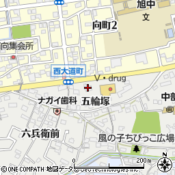 瀬戸信用金庫尾張旭支店周辺の地図