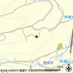 神奈川県小田原市米神317周辺の地図