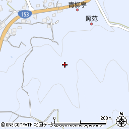 愛知県豊田市稲武町ホフガ洞周辺の地図
