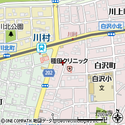 愛知県名古屋市守山区白沢町125周辺の地図