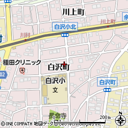 愛知県名古屋市守山区白沢町136周辺の地図