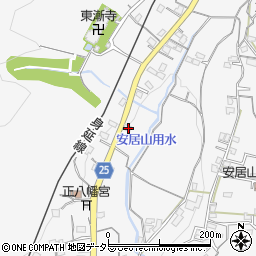 静岡県富士宮市安居山625周辺の地図