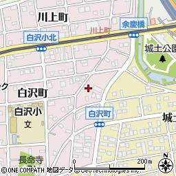 愛知県名古屋市守山区白沢町255周辺の地図
