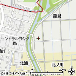 愛知県あま市森昭和周辺の地図