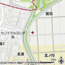 愛知県あま市森（昭和）周辺の地図