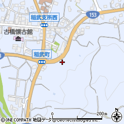 愛知県豊田市稲武町（寺山）周辺の地図