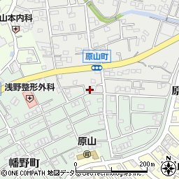 愛知県瀬戸市原山町235-5周辺の地図