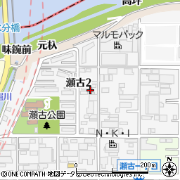 春日井サービス周辺の地図