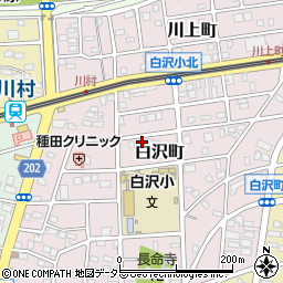 愛知県名古屋市守山区白沢町134-5周辺の地図