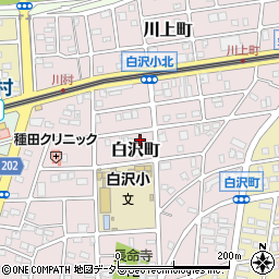 愛知県名古屋市守山区白沢町135周辺の地図