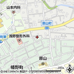 愛知県瀬戸市原山町233-5周辺の地図