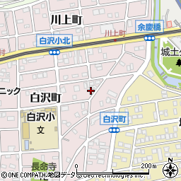 愛知県名古屋市守山区白沢町150周辺の地図