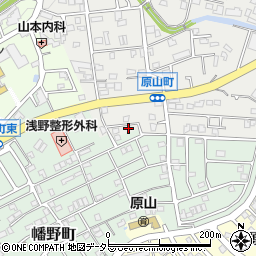 愛知県瀬戸市原山町233周辺の地図