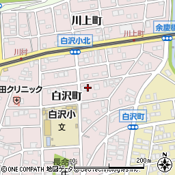 愛知県名古屋市守山区白沢町140周辺の地図