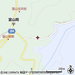 島根県大田市富山町山中1328周辺の地図