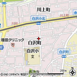 愛知県名古屋市守山区白沢町138周辺の地図
