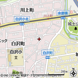 愛知県名古屋市守山区白沢町149周辺の地図