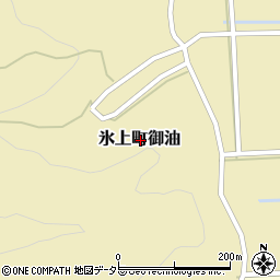 兵庫県丹波市氷上町御油周辺の地図